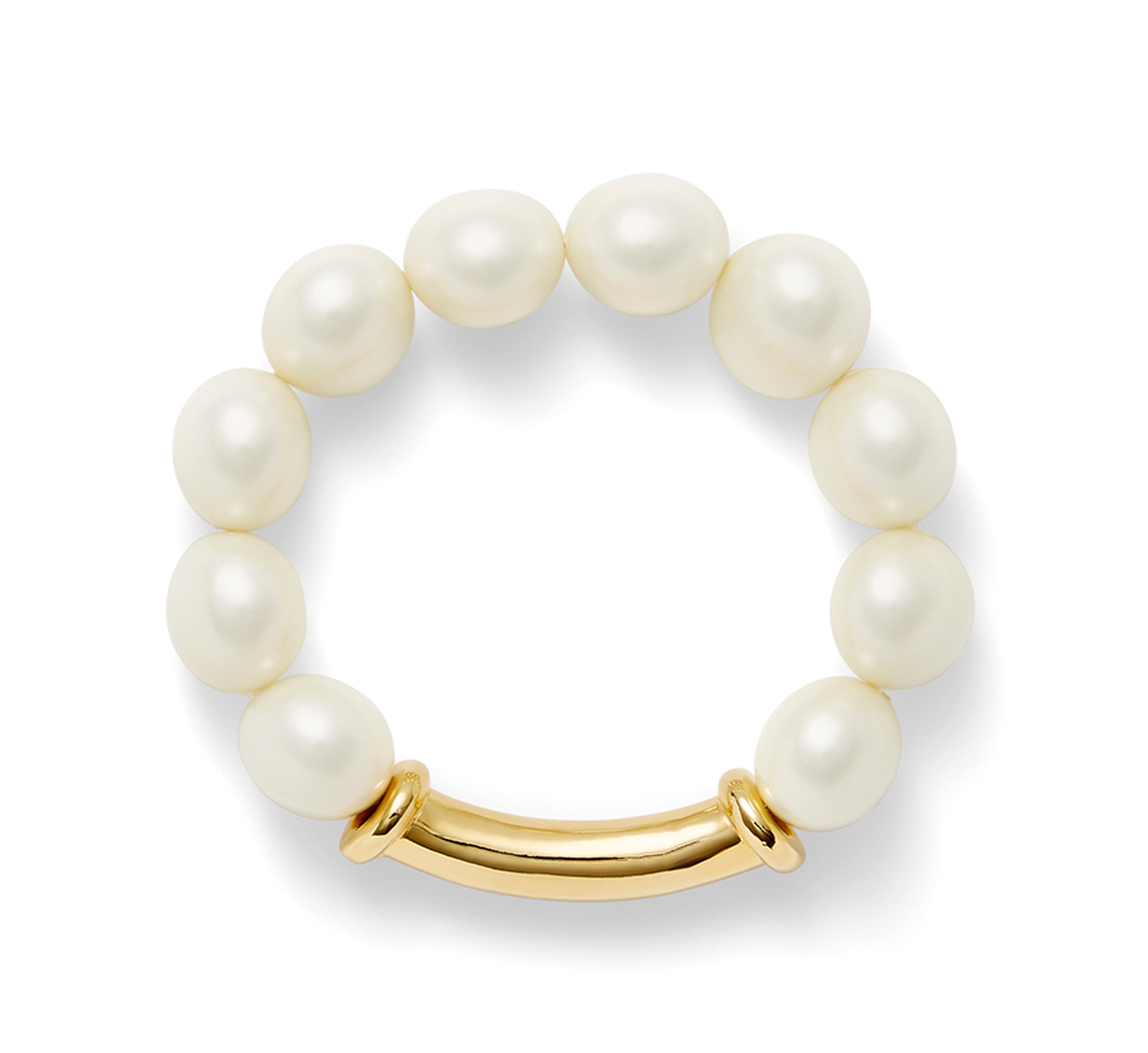 Grey Pearl Together Bracelet Catherine Canino Jewelry