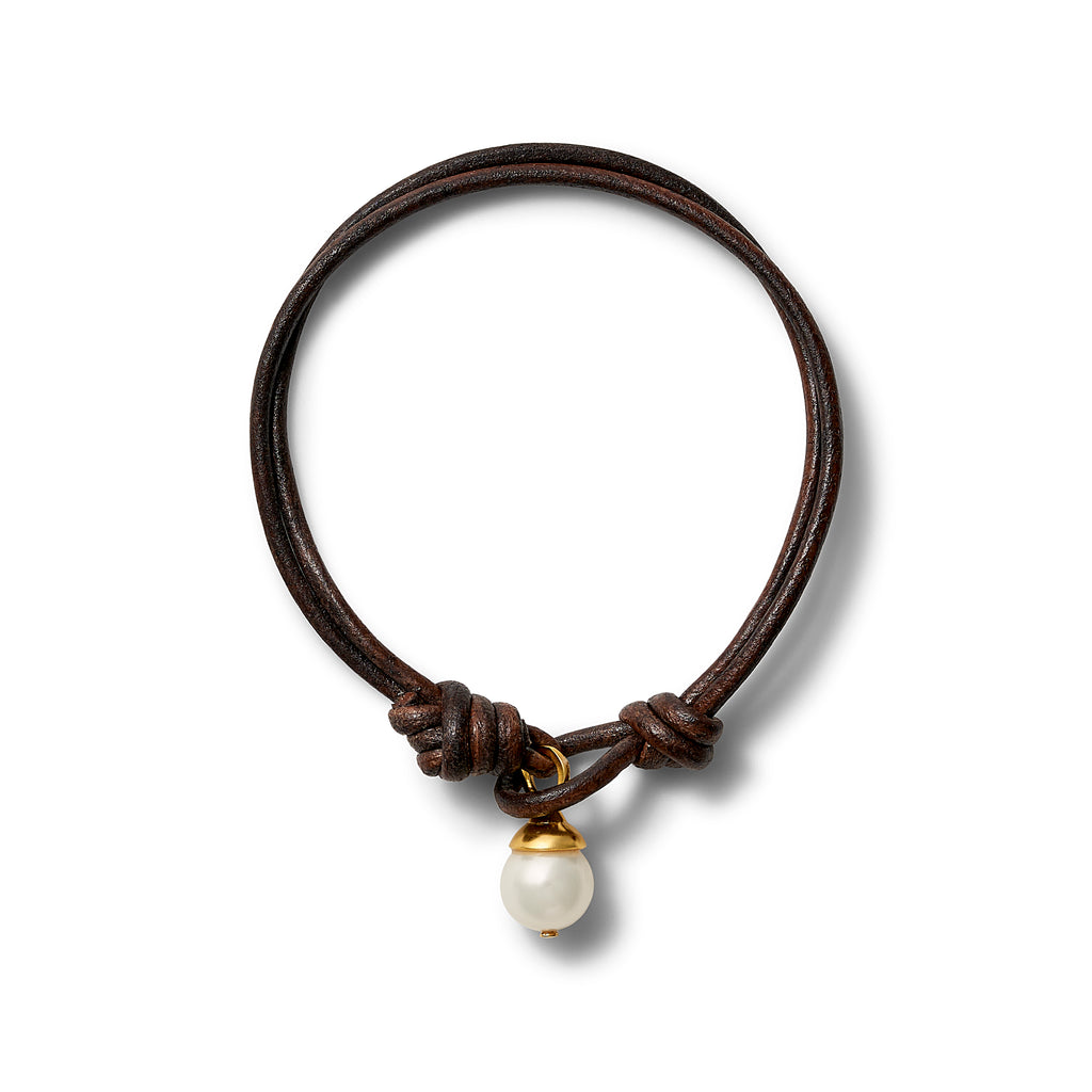 Teeny + Brown Leather Trio