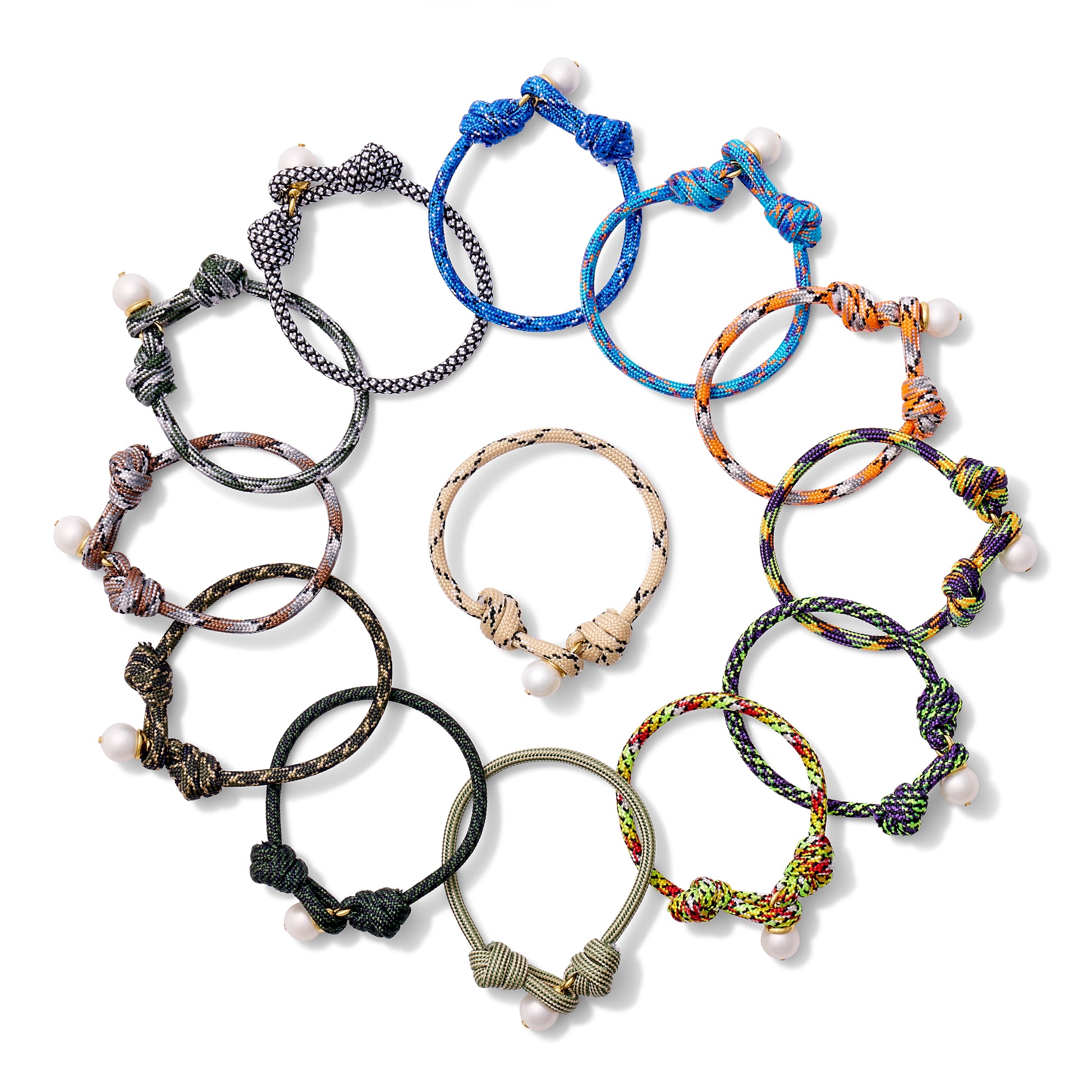 The Paracord + Pearl Bracelet