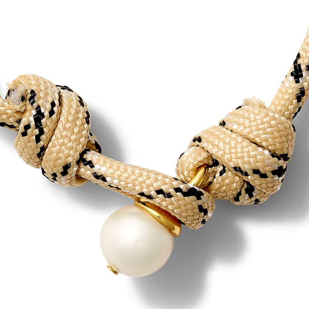 The Paracord + Pearl Bracelet