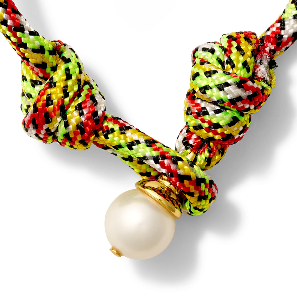 The Paracord + Pearl Bracelet