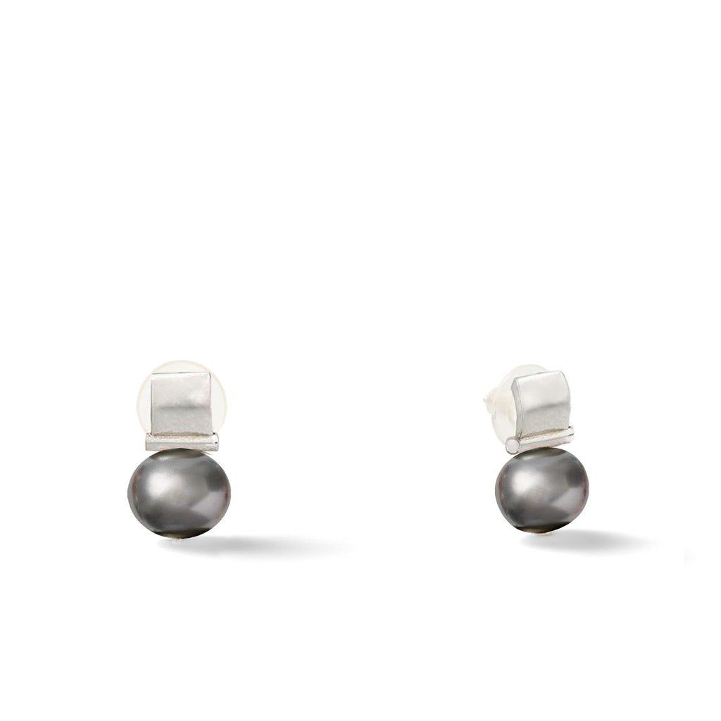 Smooth + Sculpted Baby Pebble Post Sterling