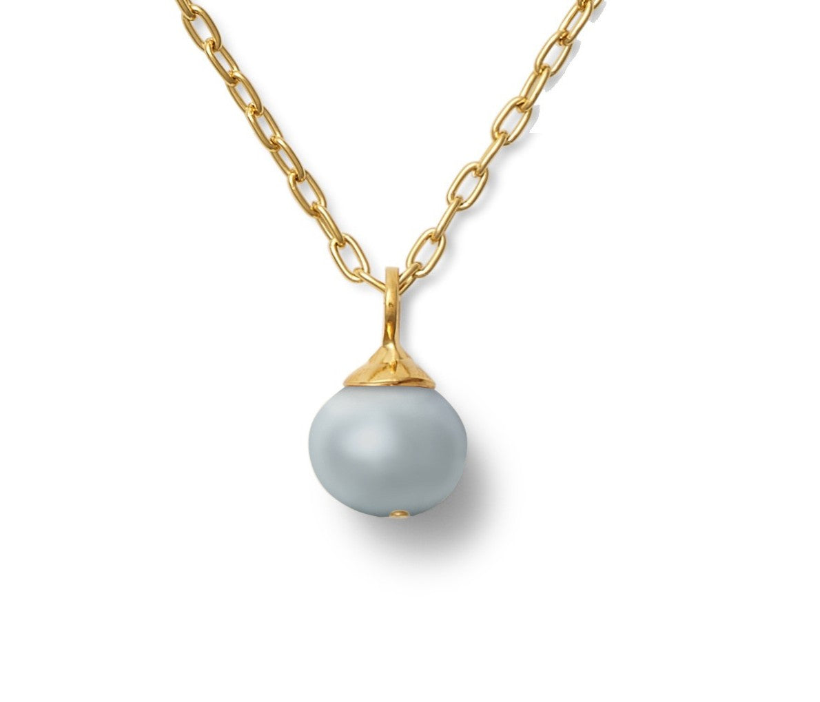 Baby Pebble Pearl Pendant