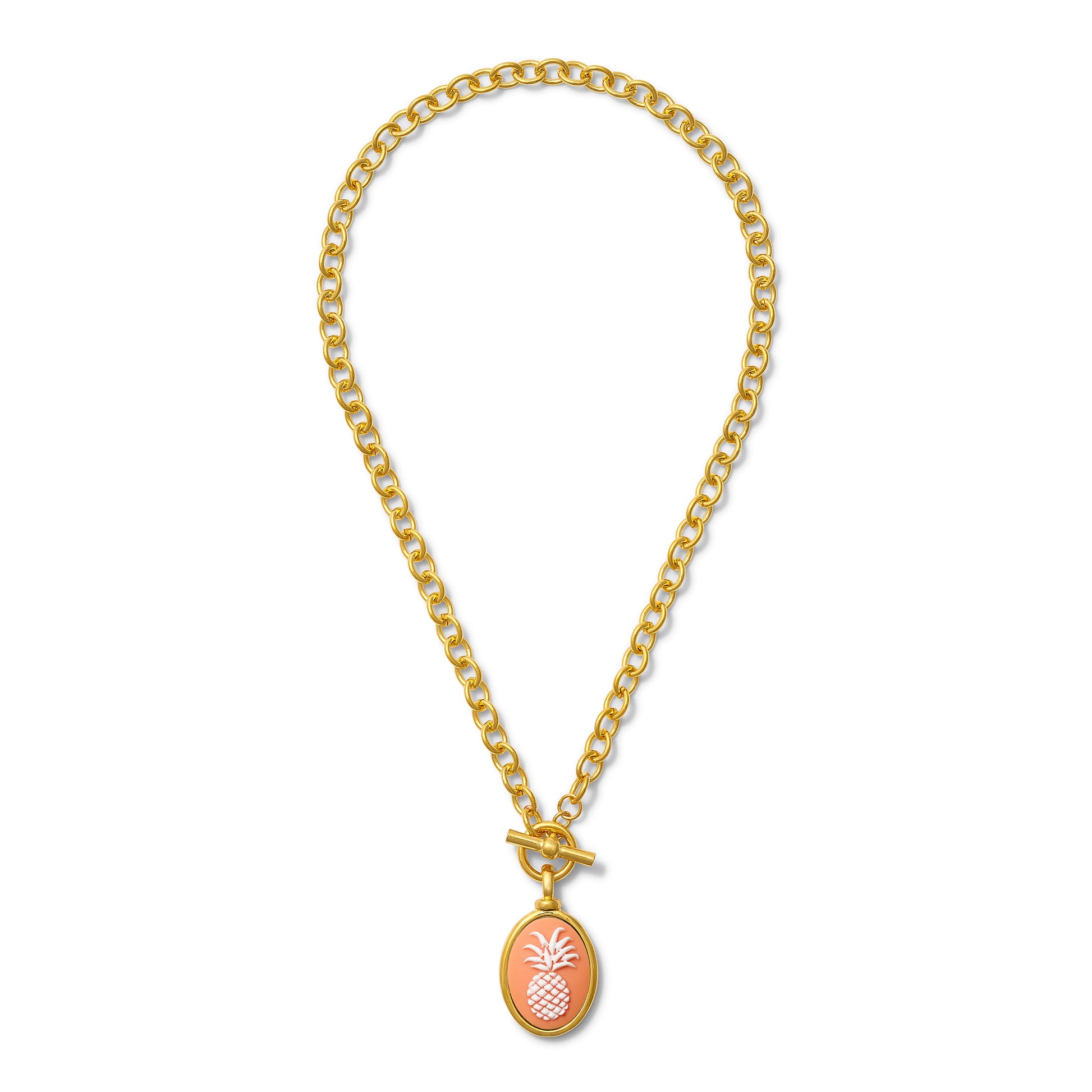 Pineapple Cameo Pendant
