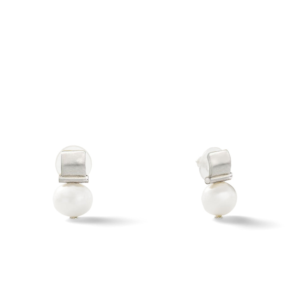 Smooth + Sculpted Baby Pebble Post Sterling